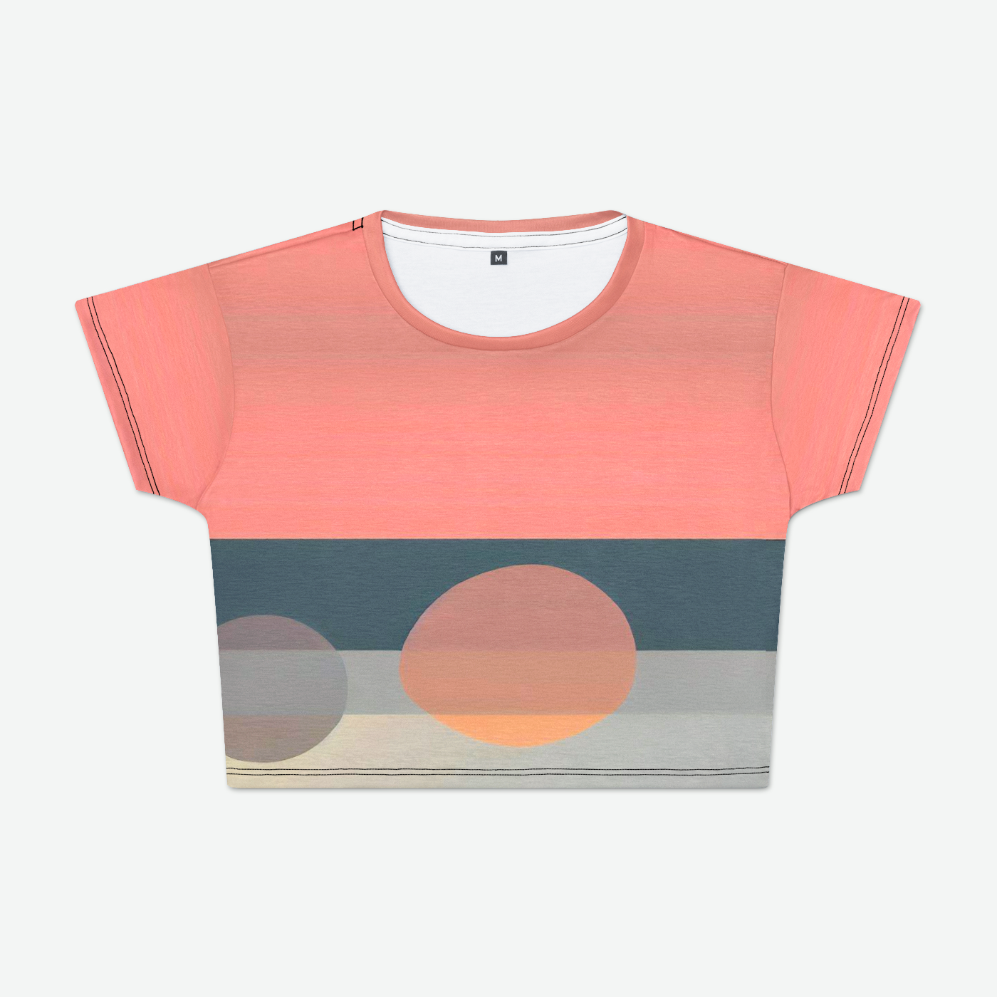 * Cosmic Mirage (A) Crop Tee