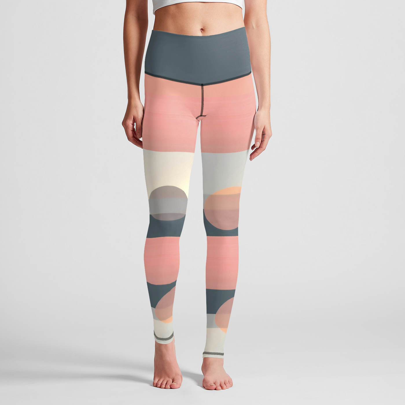 * Cosmic Mirage (A) High Waist Leggings