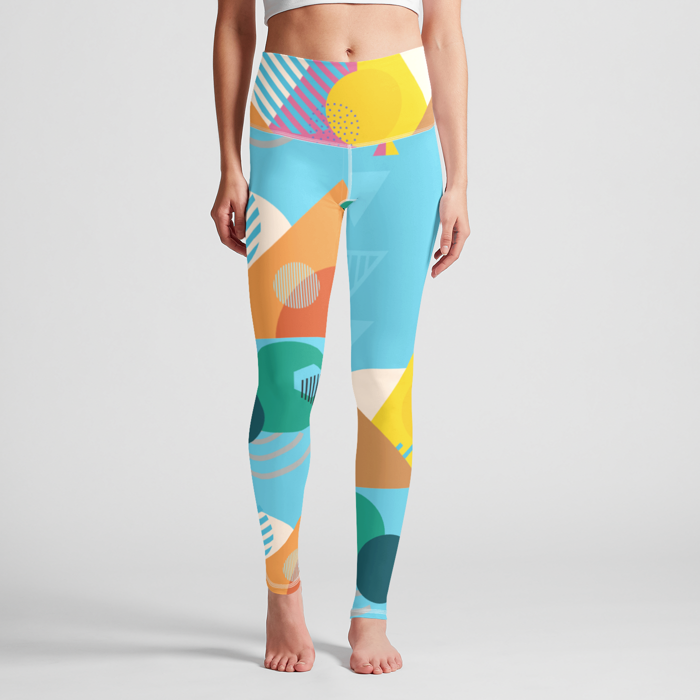 * Desert Vector High Waist Leggings