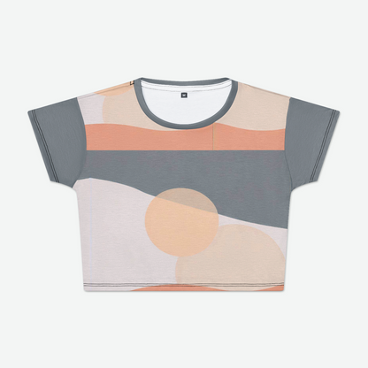 * Cosmic Mirage (B) Crop Tee