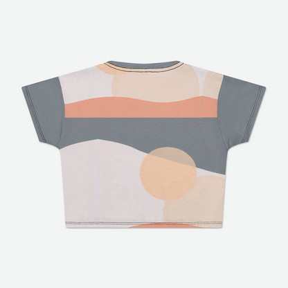 * Cosmic Mirage (B) Crop Tee