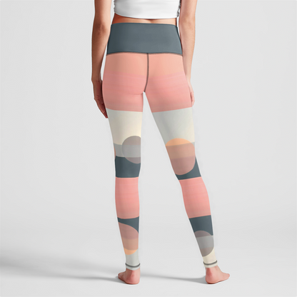 * Cosmic Mirage (A) High Waist Leggings