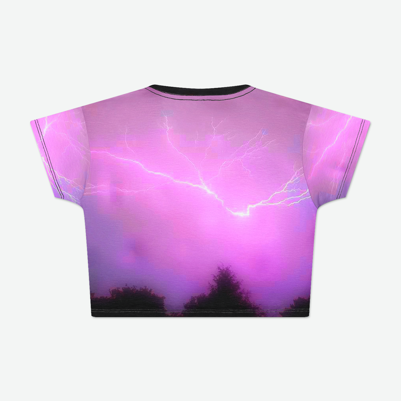 * High Voltage Crop Tee