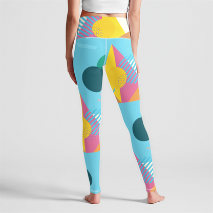 * Desert Vector High Waist Leggings